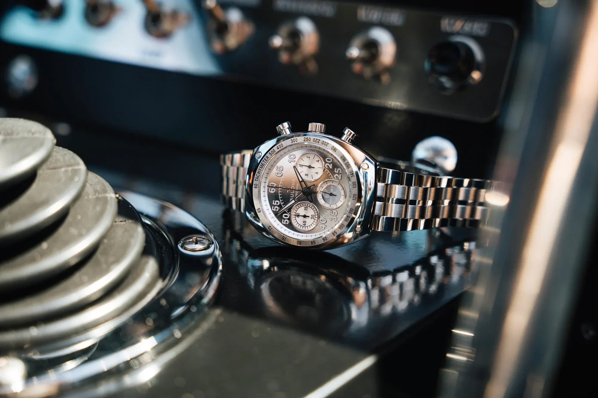 The Bulova Shelby® Racer Chronograph, The Marathon ADANAC Stopwatch, and More!