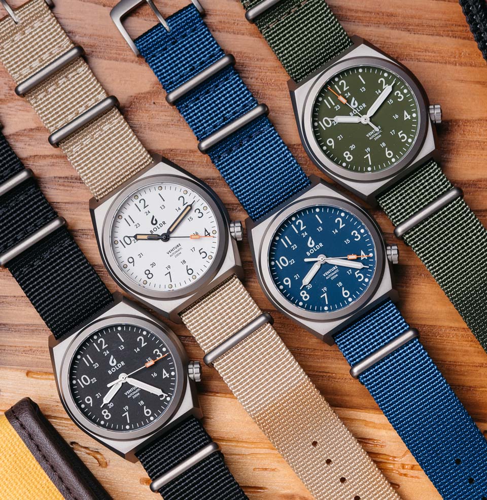 Now Available - BOLDR and Their 38mm, Automatic, Titanium $299