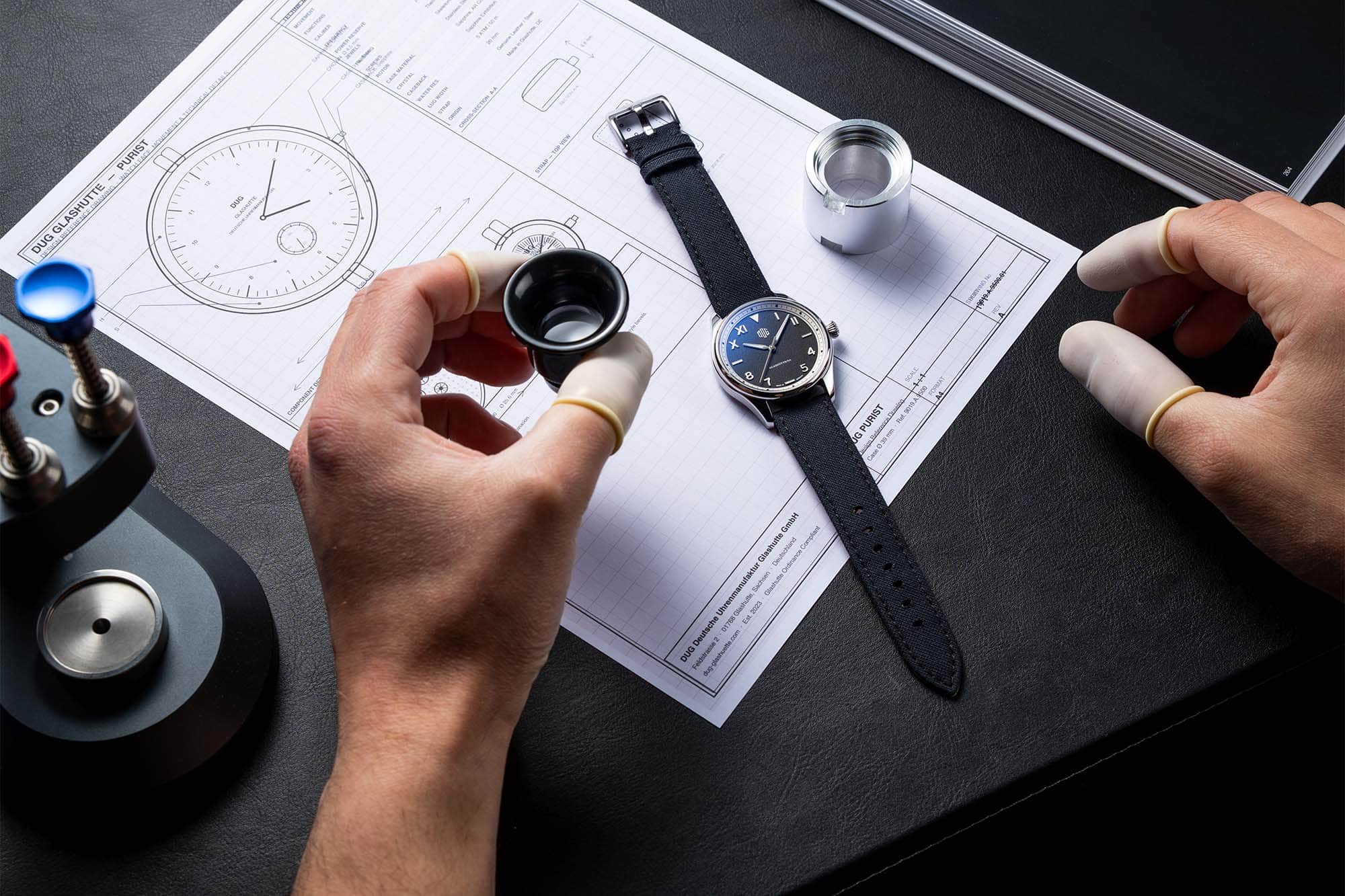 California Dial, Glashütte Quality: The DUG X Windup Special Edition “California Dial