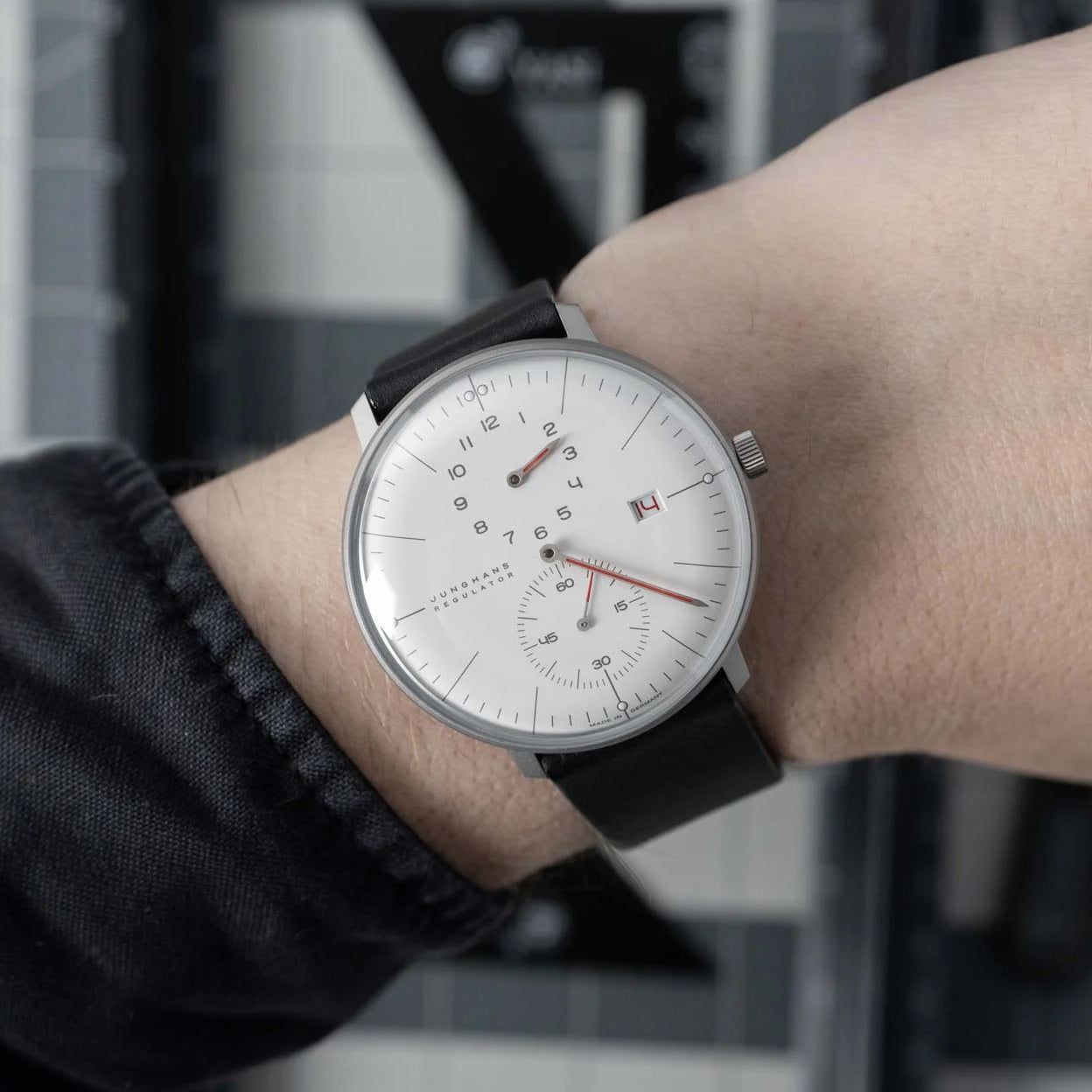 Quick Look At The Junghans Max Bill Regulator Bauhaus