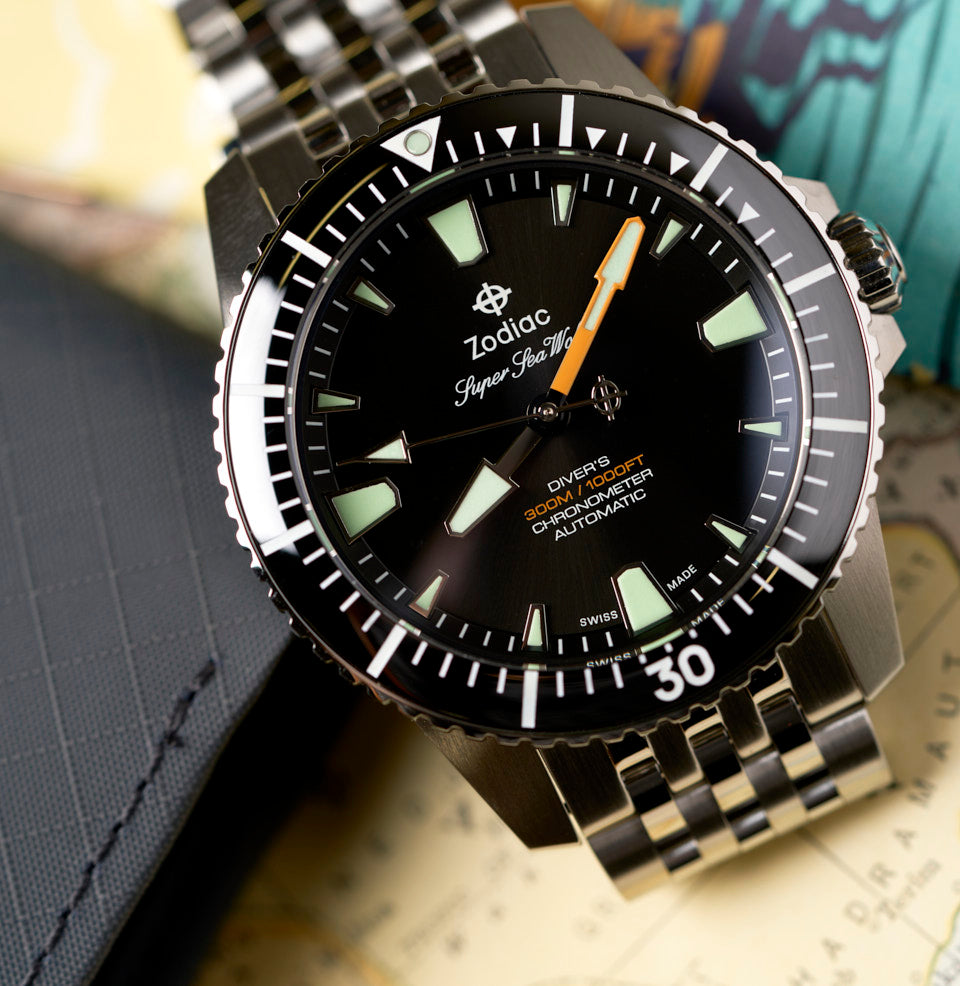 The Zodiac Super Sea Wolf Pro Divers are in Stock at the Windup