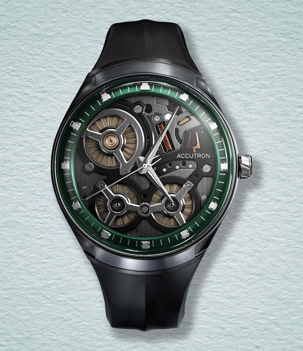 Accutron Watch Green Accutron DNA
