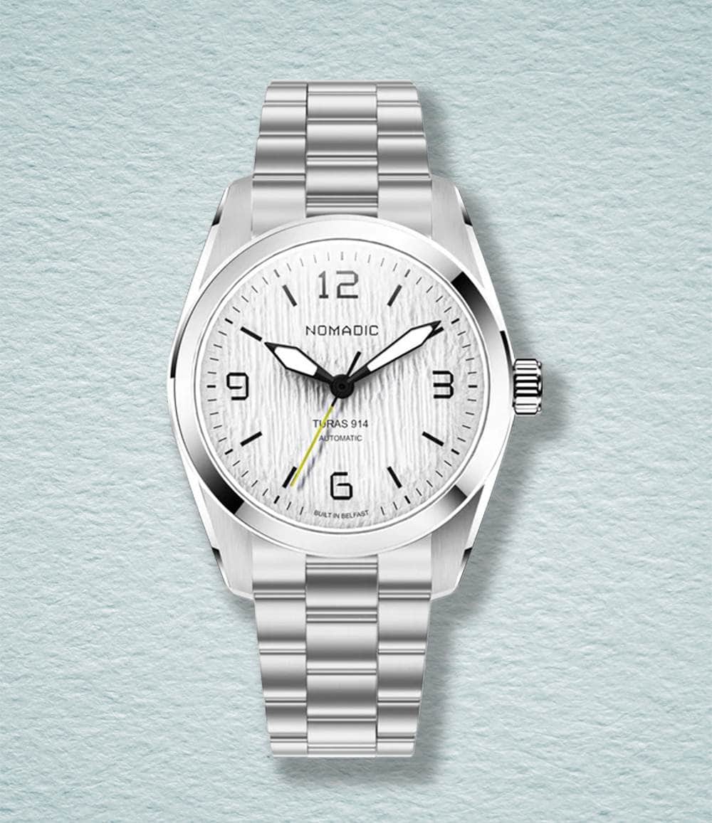 Nomadic Watch White Out Turas 914 — Expedition Watch
