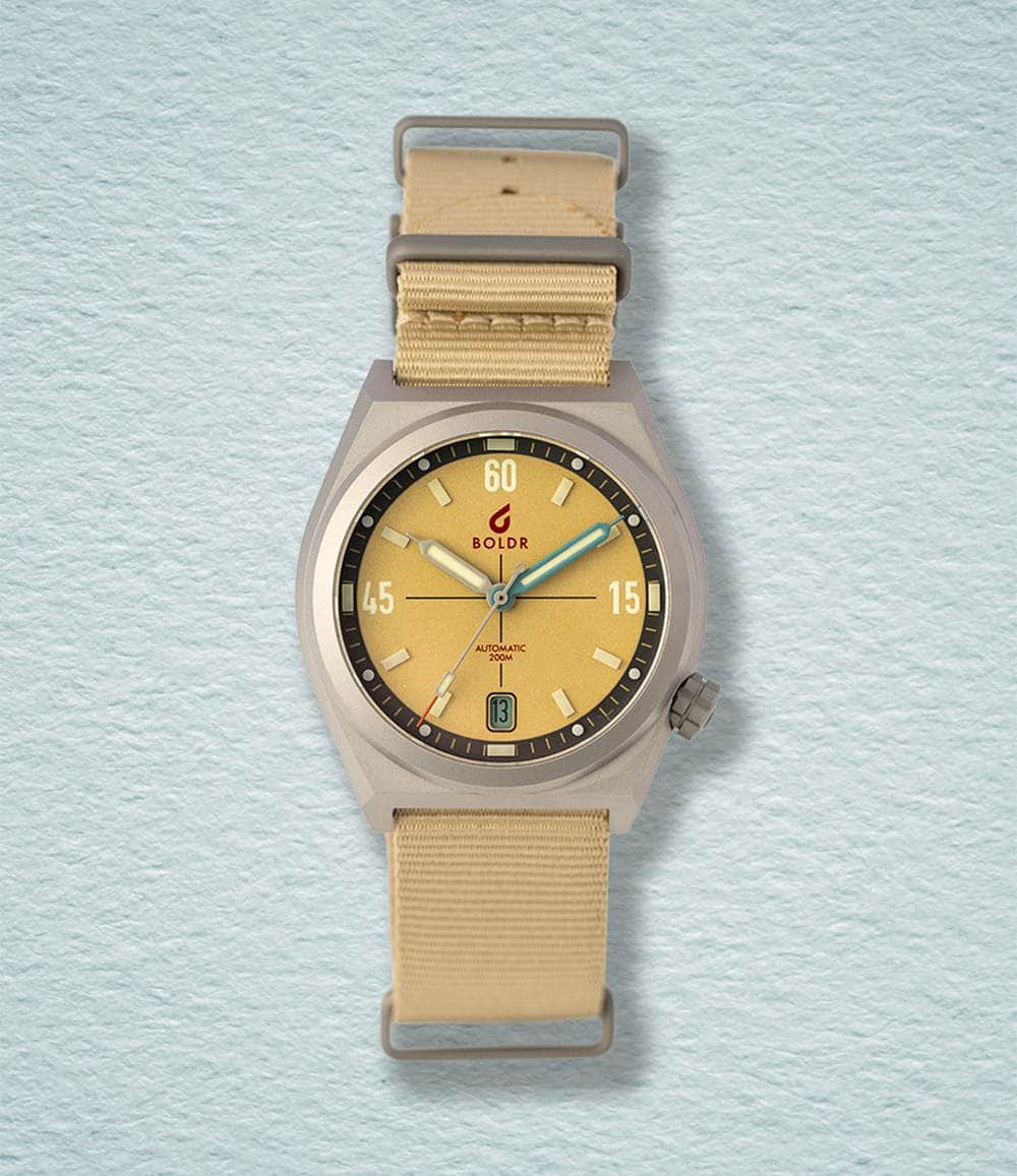 BOLDR Supply Co Watch Sand - Preorder Boldr x Windup Watch Shop Venture LE V3
