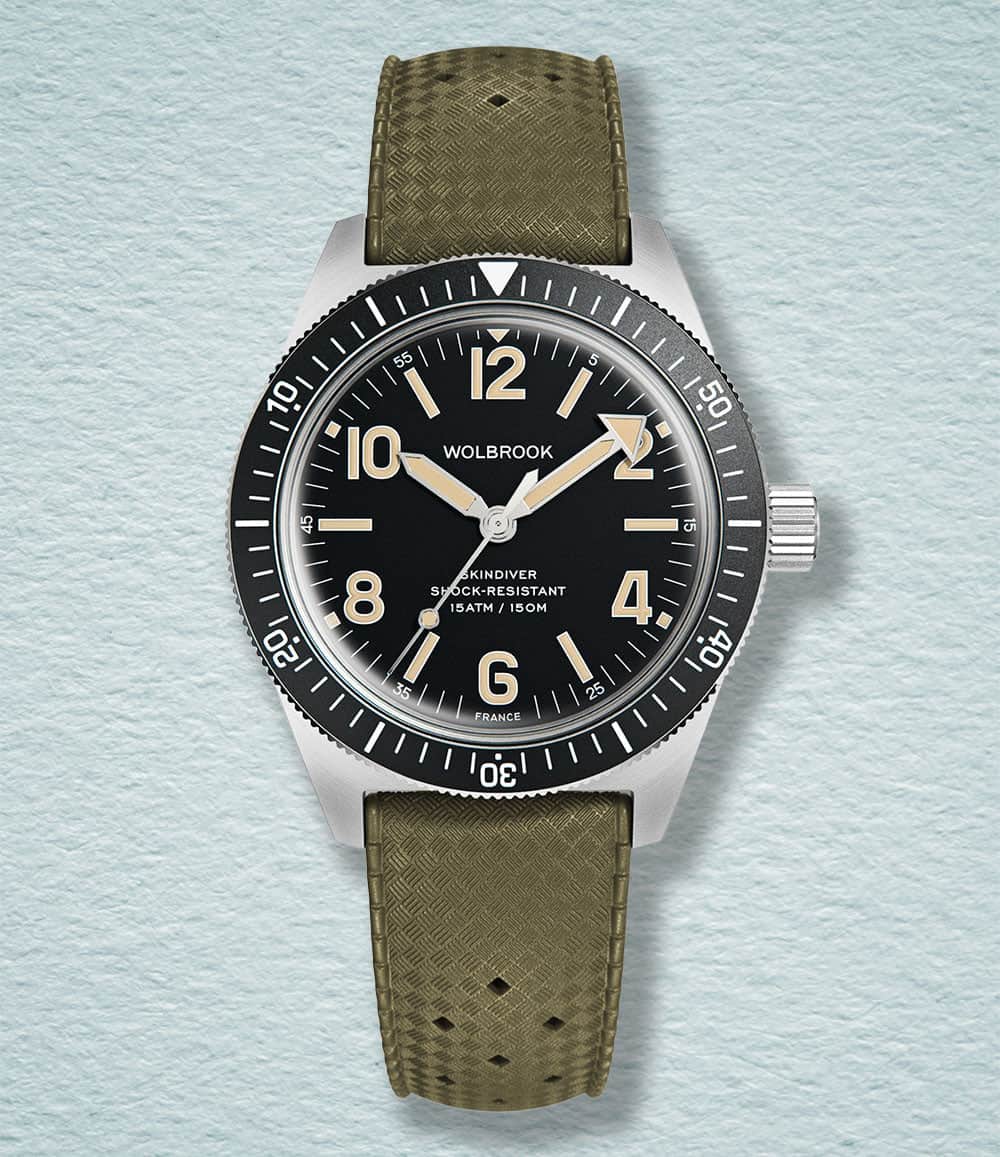 Wolbrook Watch Vintage Skindiver Automatic