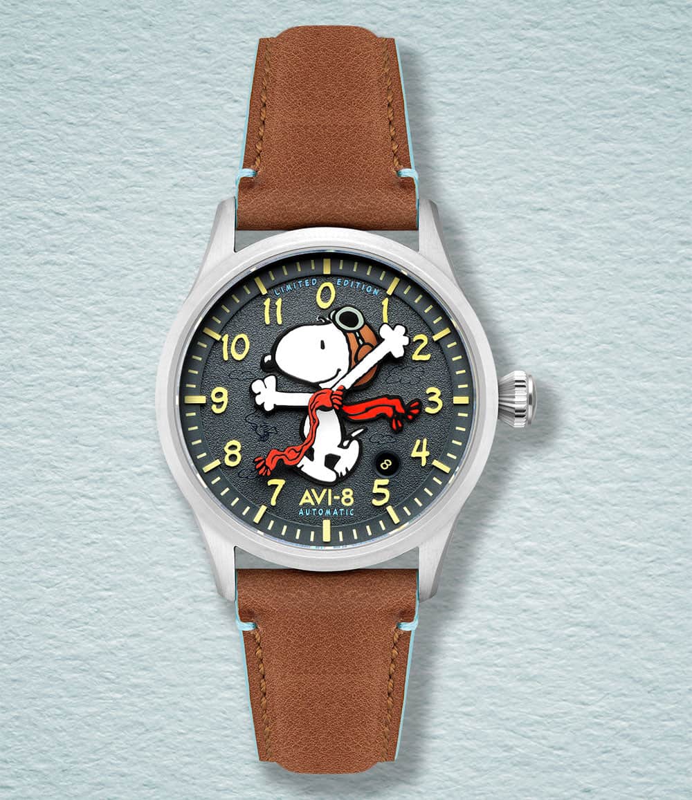 AVI-8 Watch Engineer AVI-8 Peanuts Snoopy Flying Ace Limited Edition
