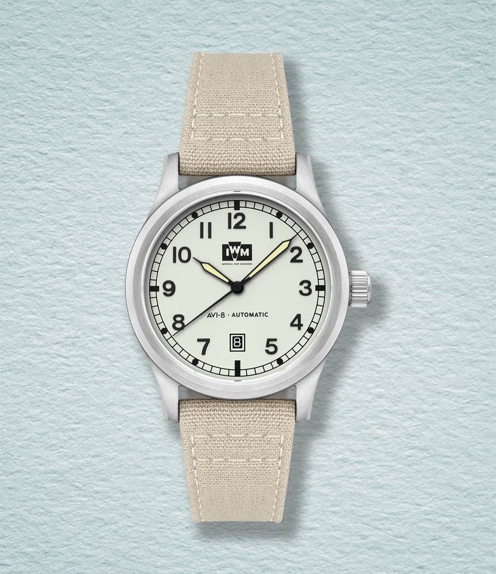 AVI-8 Watch Service Steel Flyboy Engineer Automatic — Imperial War Museums Fieldmaster Edition Watches