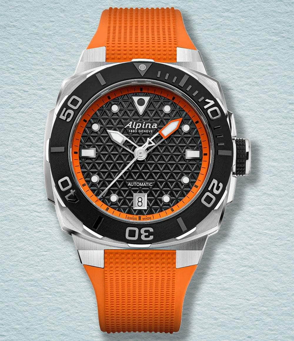 Windup Watch Shop Watch Orange Seastrong Diver Extreme Automatic