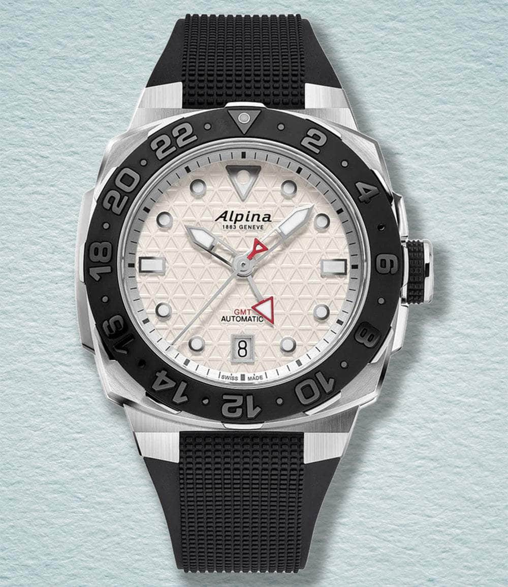 Alpina Watch White Seastrong Diver Extreme Automatic GMT