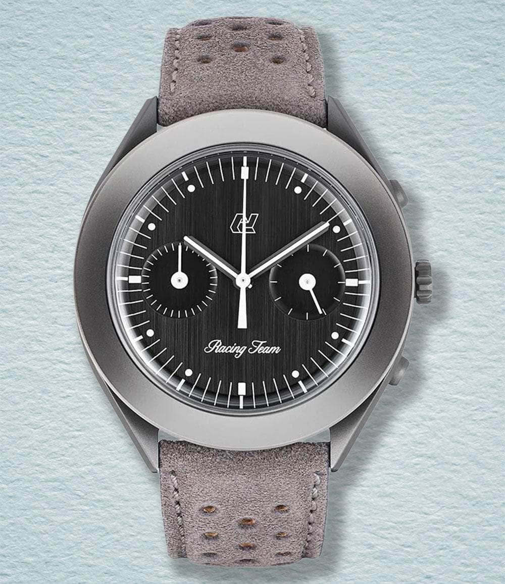 Autodromo - Instruments for Motoring Watches Matte Gray Racing Team Chronograph