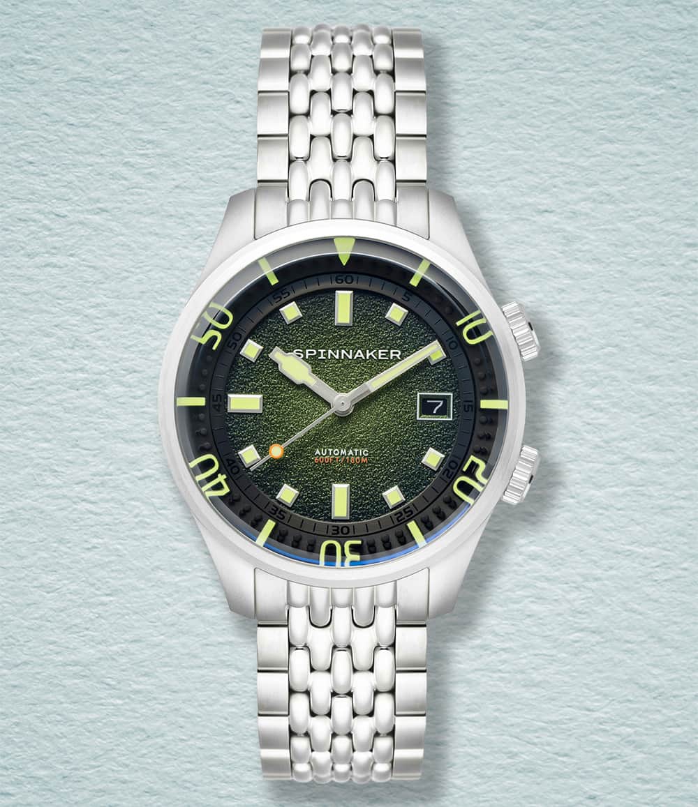 Spinnaker Watch Spinnaker Bradner Automatic Emerald Green