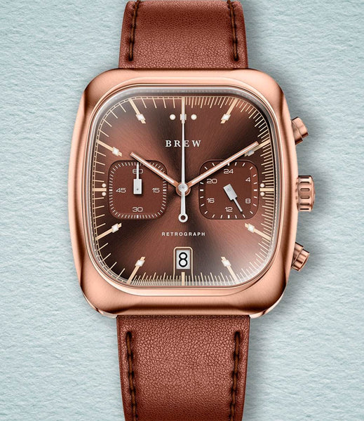 Brew Retrograph Watch Collection – Windup Watch Shop