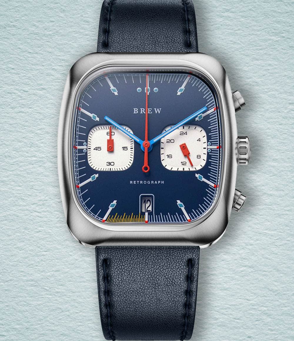 Brew Watch Co. Watch Technicolor Brew Retrograph