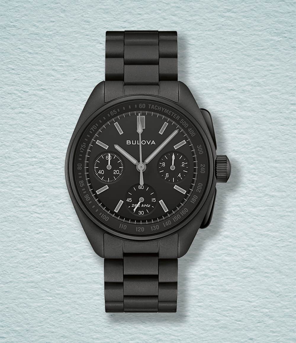 Bulova Watch Black Hole Bulova Lunar Pilot Black Hole — 98A335