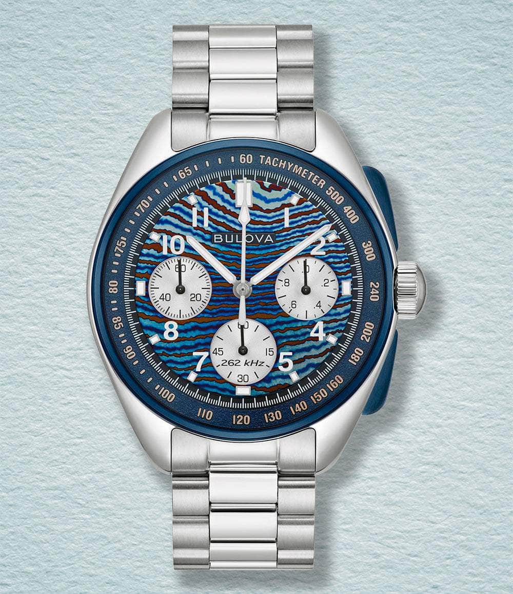 Bulova Watch Limited Edition Bulova Lunar Pilot Timascus x Thiago Rosinhole Limited Edition