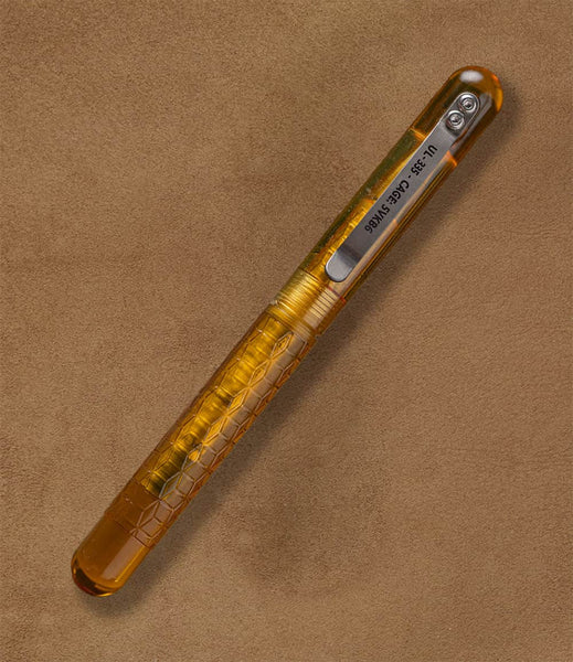 筆記具 CountyComm Timascus Embassy Pen Gen4 Countycomm Ultem® Embassy Pen / Ti Clip - Limited Edition Gen 4
