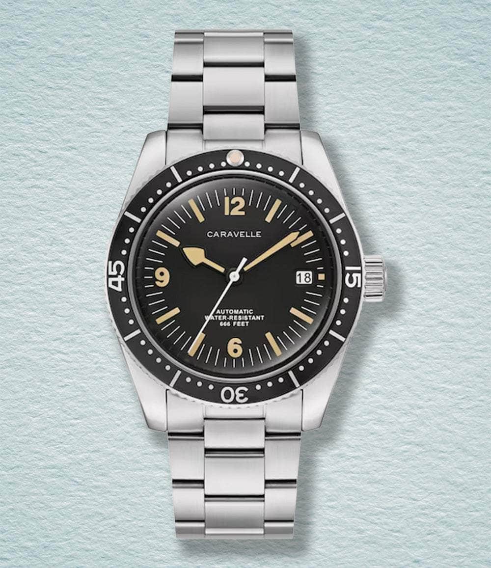 Bulova Watch Black The Caravelle by Bulova Sea Hunter Diver