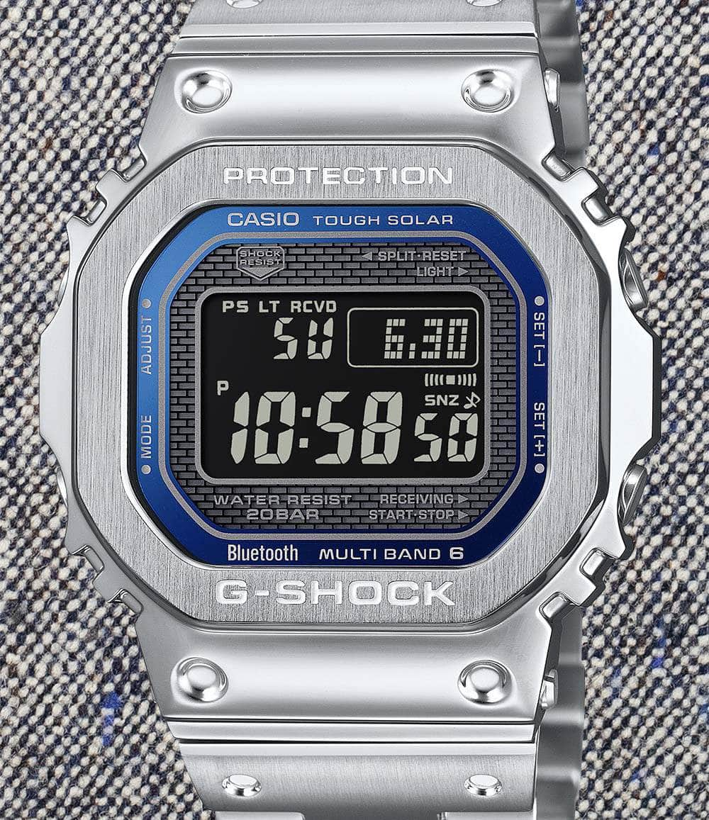 G-Shock Watch GMWB5000D-2 Full Metal Navy