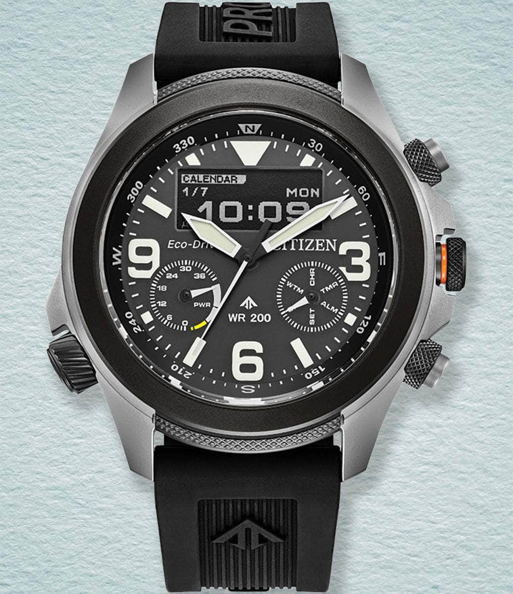 Citizen Watch Black Promaster Land