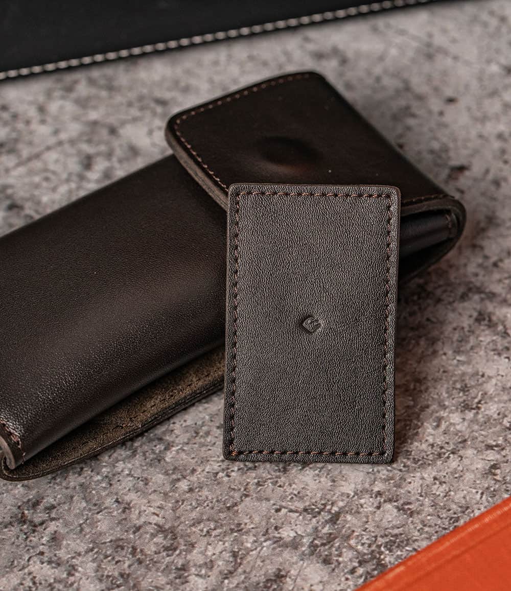 Convoy Co Accessory Dark Chocolate Watch Pouch