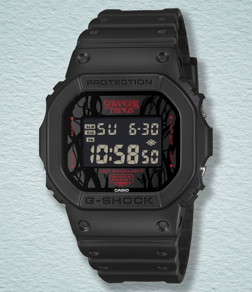 G-SHOCK Watch DW-5600STT-1 — Stranger Things™ Edition