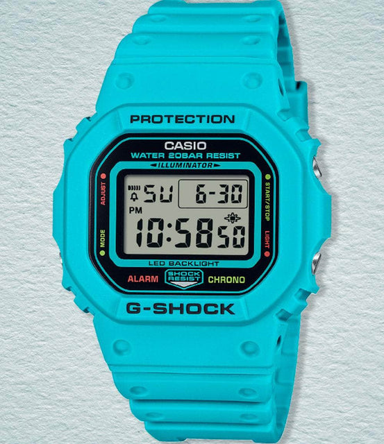 G-Shock Watch Blue Energy Pack DW5600EP