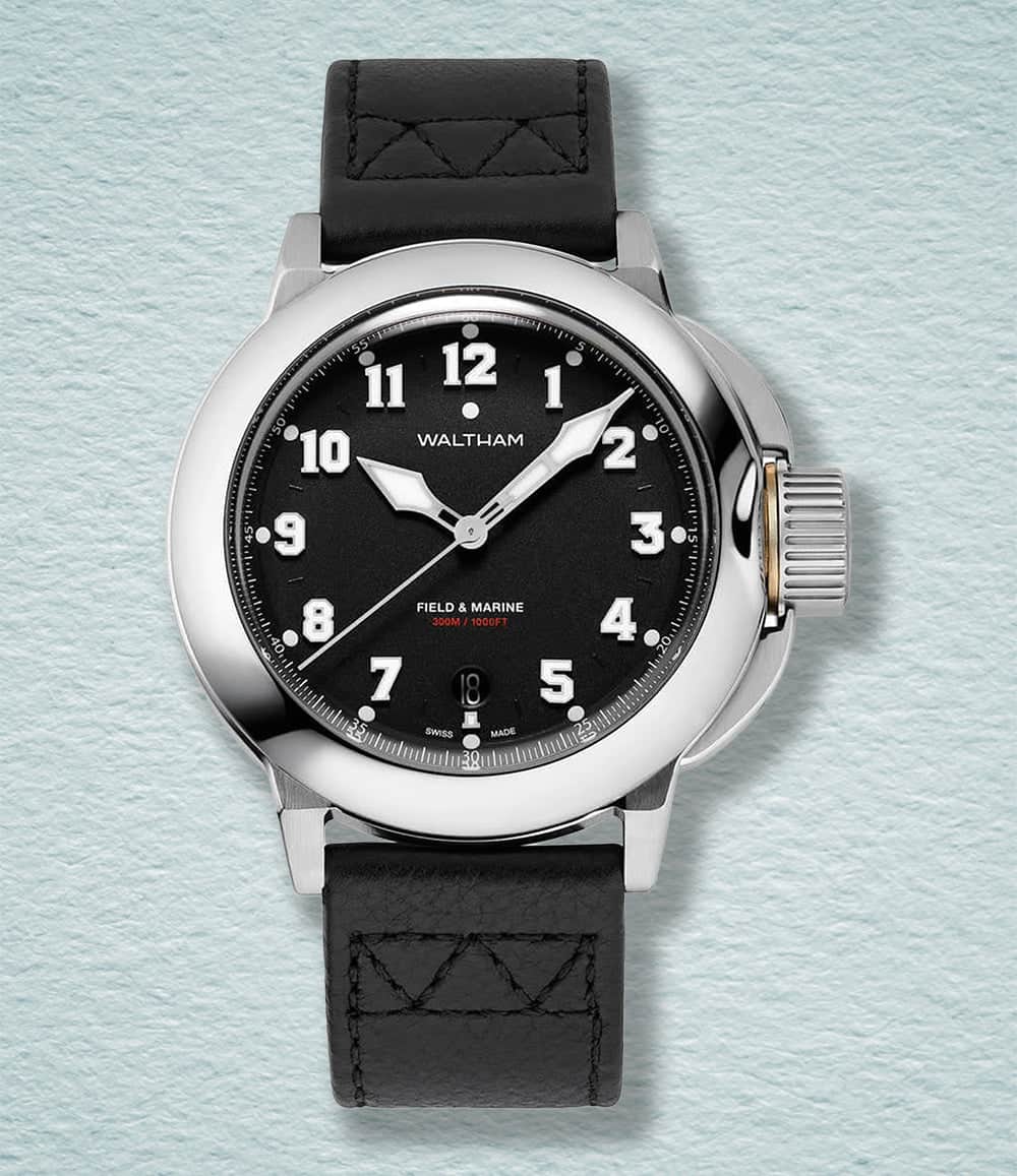 Waltham Watch Field & Marine Automatic Black Dial