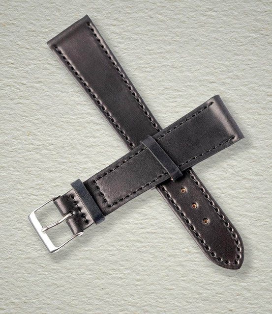 Windup Watch Shop Strap Black / 18mm Horween Shell Cordovan