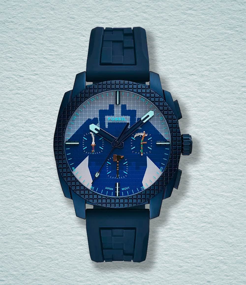 Fossil Watch Dungeons II Minecraft x Fossil Limited-Edition Chronograph Watch