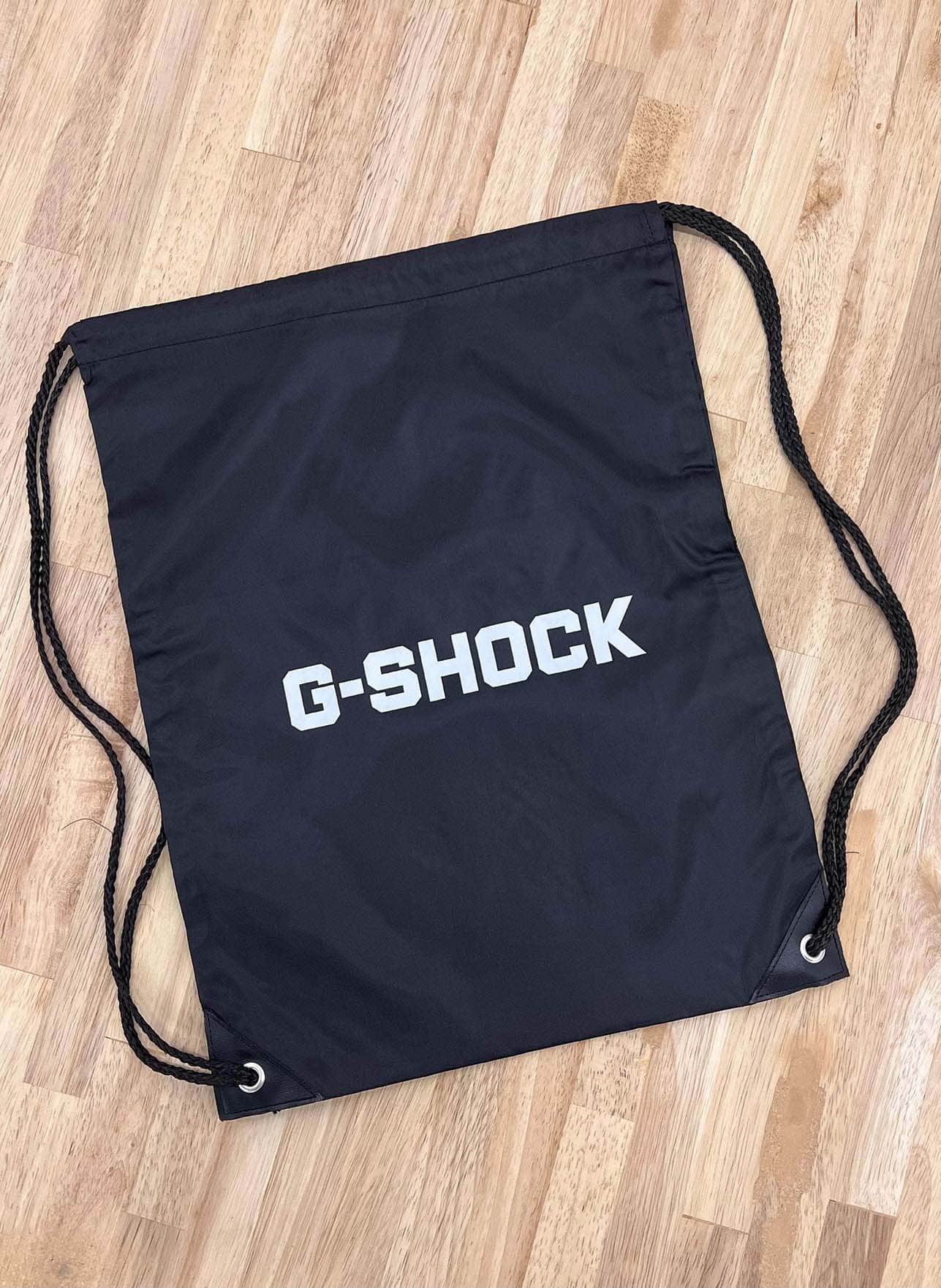 G-Shock Accessory Black G-Shock Drawstring Bag
