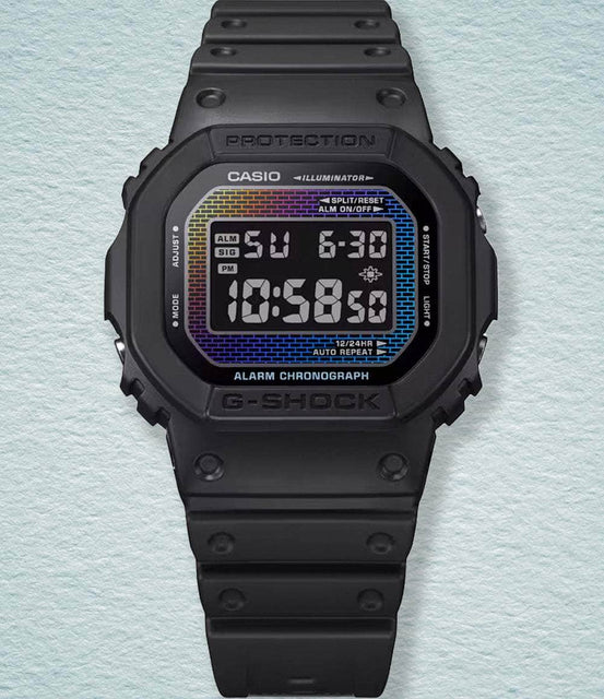 G-Shock Watch DW5600RW-1 Rainbow Brick Wall