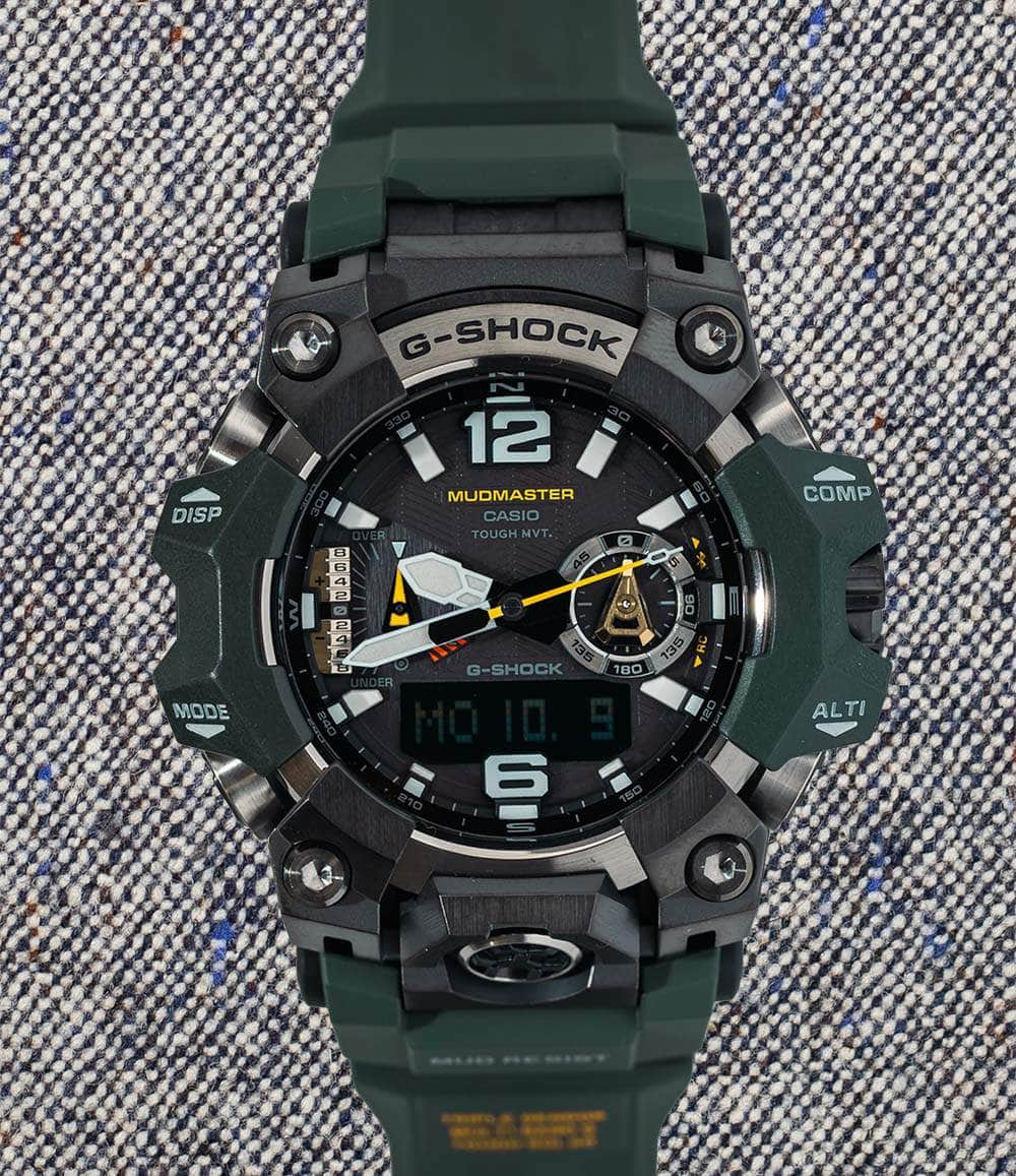 G-Shock Watch Green MUDMASTER GWGB1000