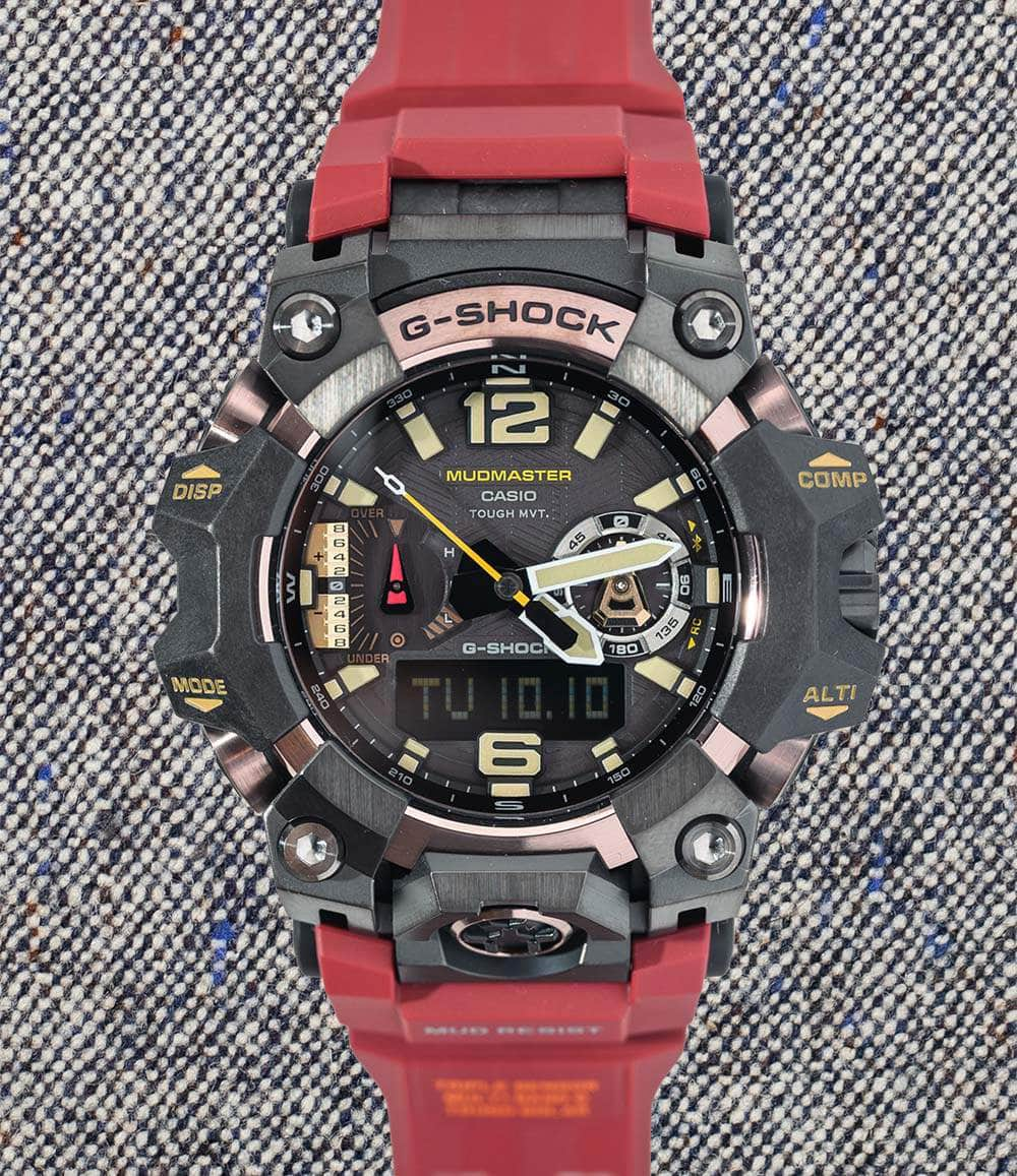 G-Shock Watch Red MUDMASTER GWGB1000