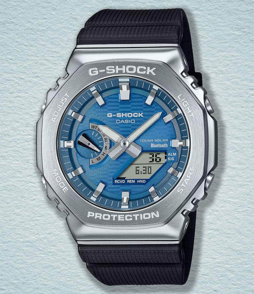 G-SHOCK GBM 2100 青 G-SHOCK GBM‑2100A Vapor Deposited Watch Series – Windup Watch Shop
