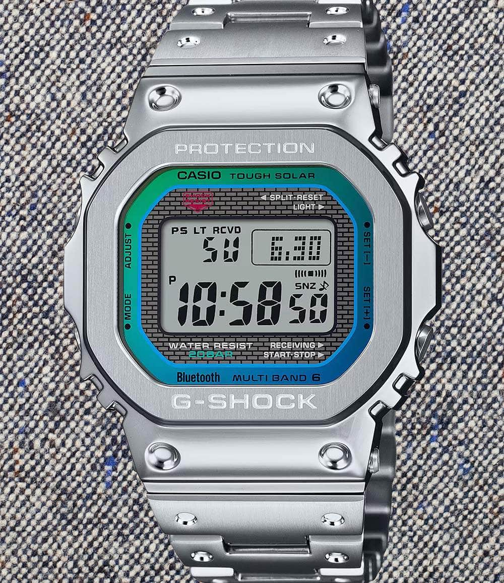 G-Shock Watch GMWB5000PC-1 Full Metal Polychromatic