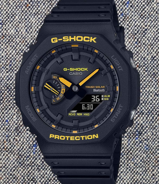 G-Shock Watch GAB2100CY-1A Caution Yellow