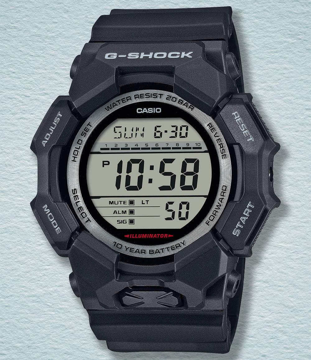 G-SHOCK Watch Black Rugged Digital Basic