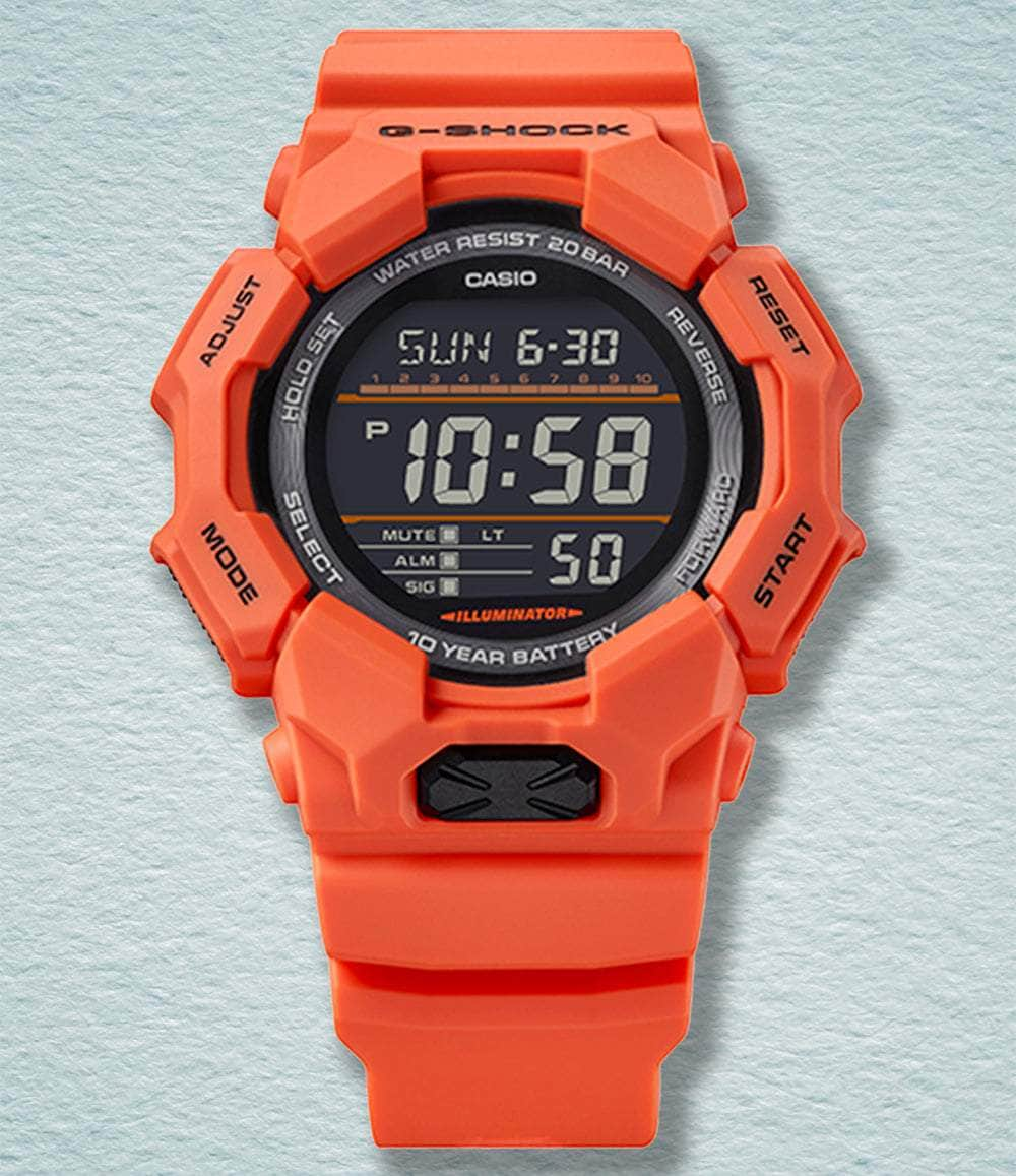 G-SHOCK Watch Orange Rugged Digital Basic