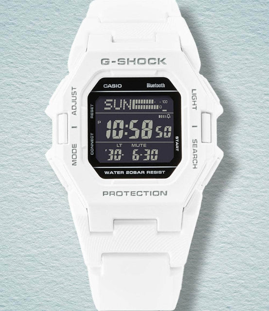 G-Shock Watch White Digital Basic GD-B500 SERIES