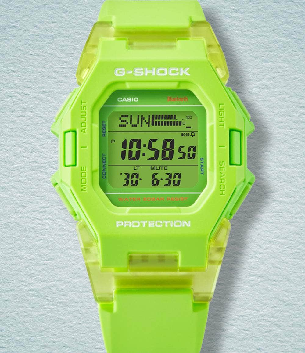 G-Shock Watch Green Digital Basic GD-B500 SERIES