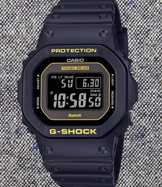 G-Shock Watch GWB5600CY-1 Caution Yellow