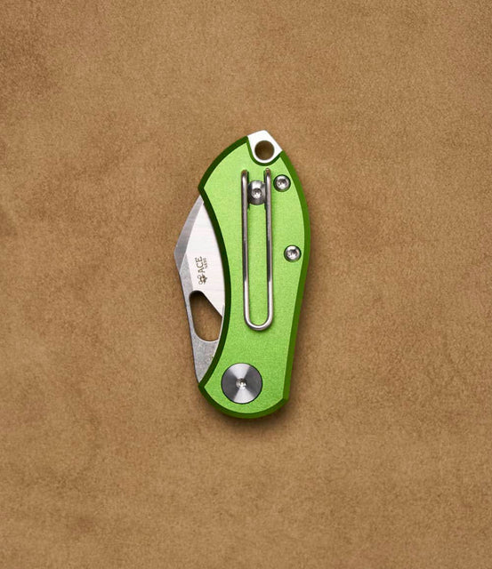 Giant Mouse EDC Green Aluminum Ace Nibbler