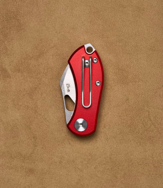 Giant Mouse EDC Red Aaluminum Ace Nibbler