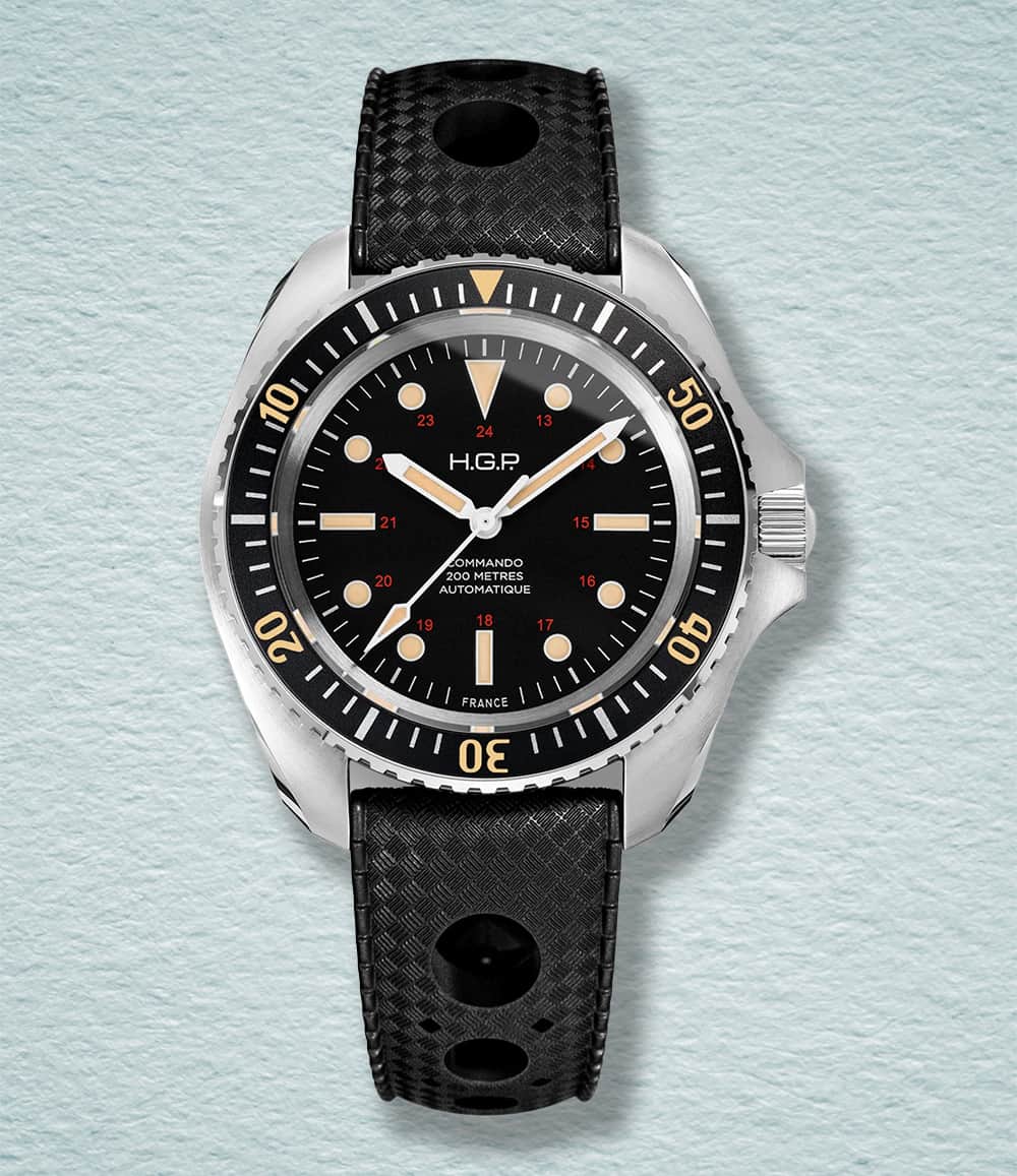 HGP Watch Vintage HGP Diver 200M Automatic Commando
