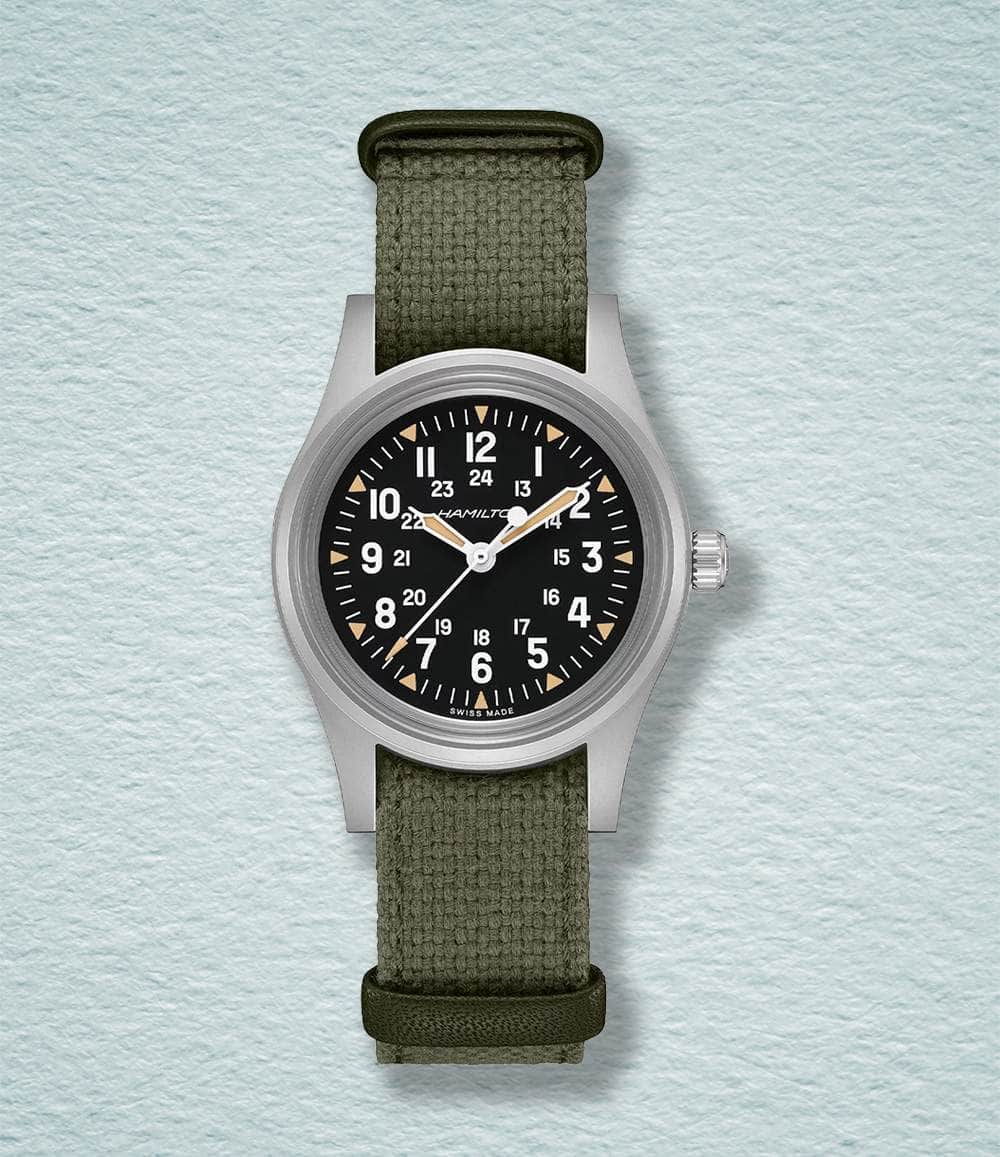 Hamilton Watch Black Khaki Field Mechanical 36mm