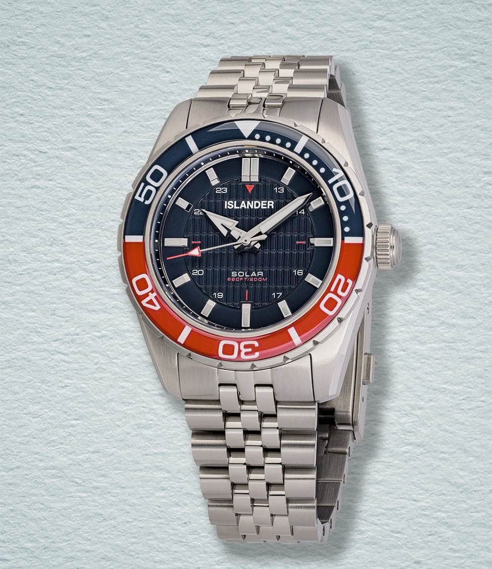 Islander Watch Blue Islander Saltaire 38mm Solar Dive Watch