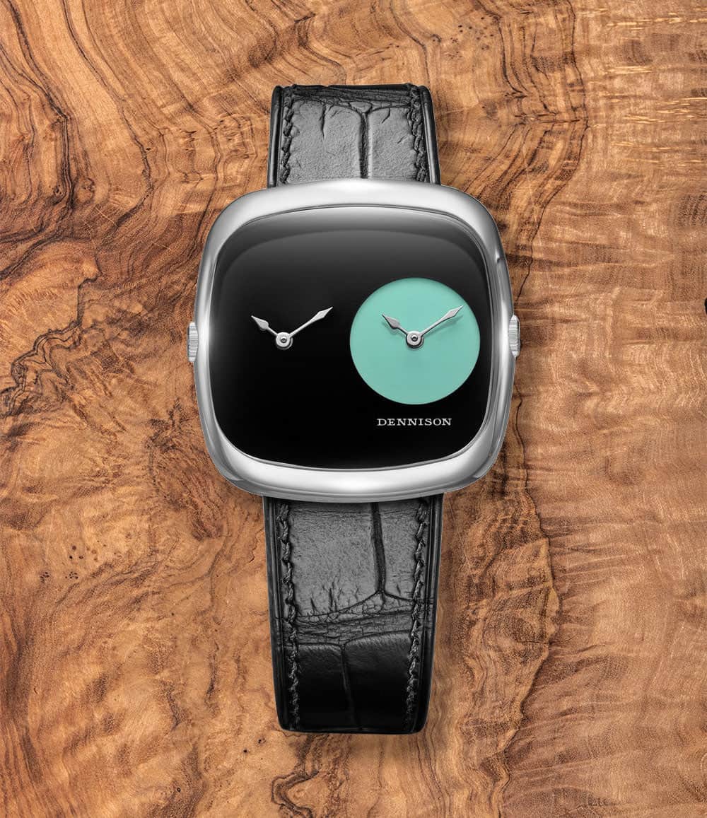 Dennison Watch Turquoise Lacquer Dennison ALD Dual Time Watches - Capsule Collection II