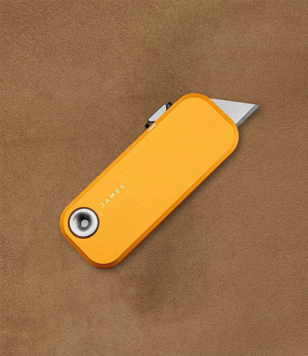 The James Brand EDC Canary + Turquoise The Palmer