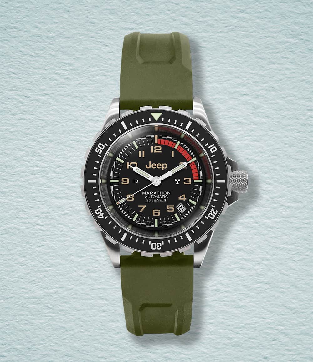 Marathon Watch GSAR Marathon x Jeep® 41mm Rubicon — Diver's Watch