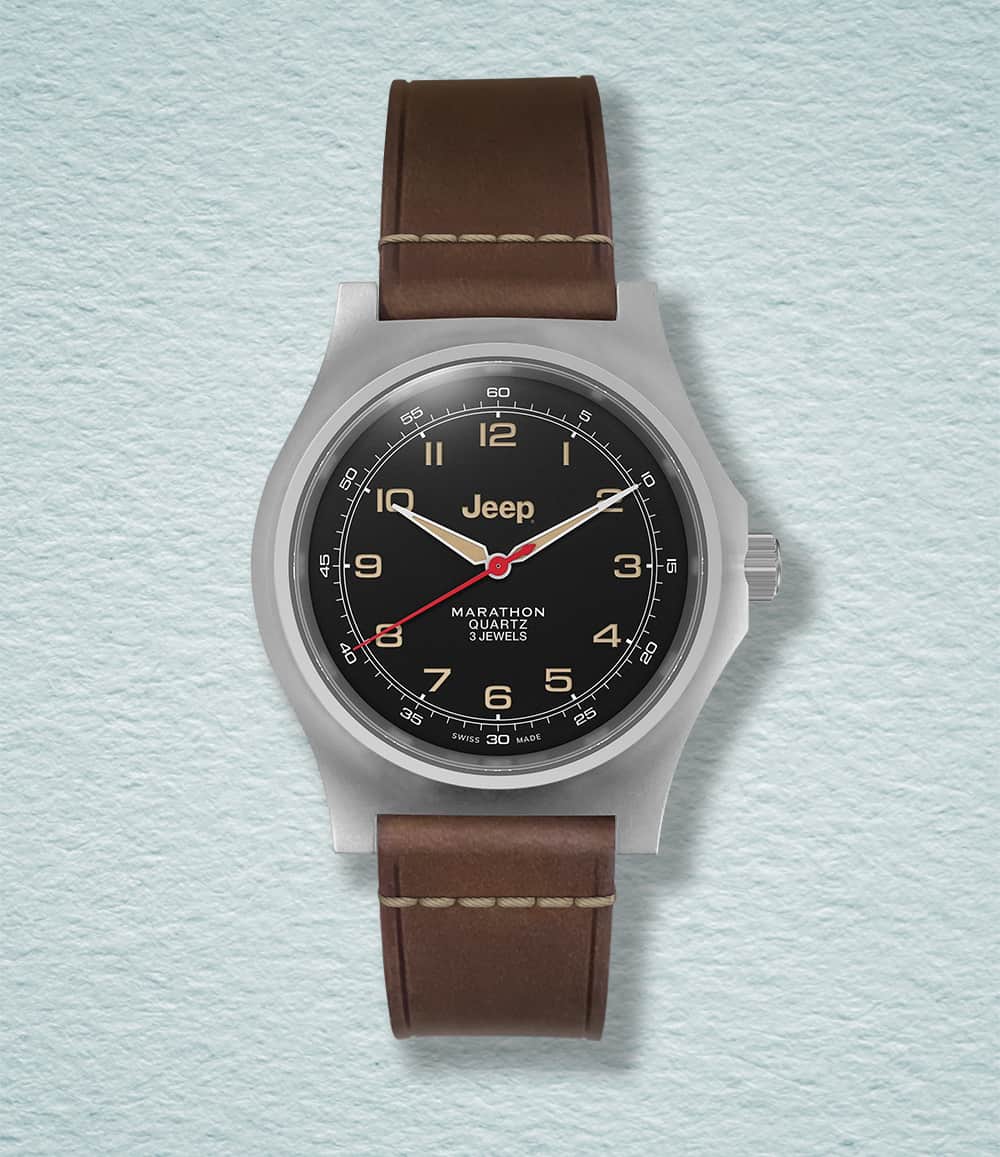 Marathon Watch SSGPQ Marathon x Jeep® 41mm Willys — Officer's Field Watch